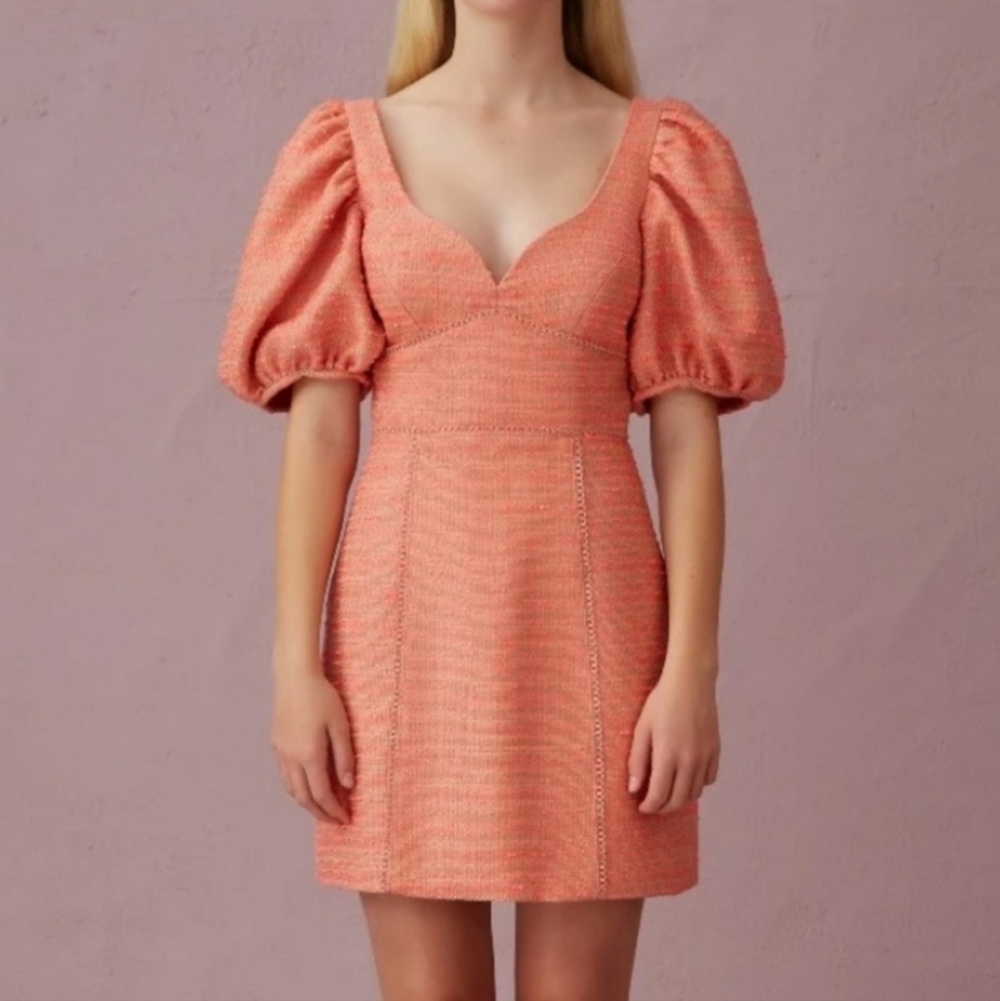 Keepsake || TEMPO MINI DRESS NEON FLECK